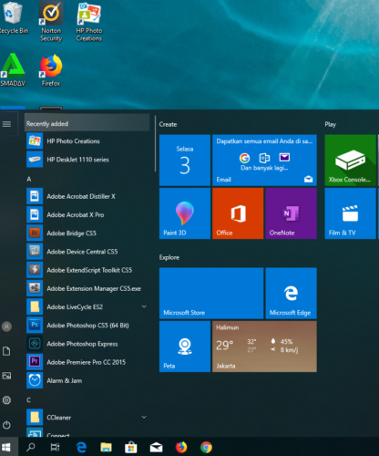 Setting Kinerja Windows 10 Pro